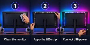 NEONFRAME RGBIC Monitor Lights